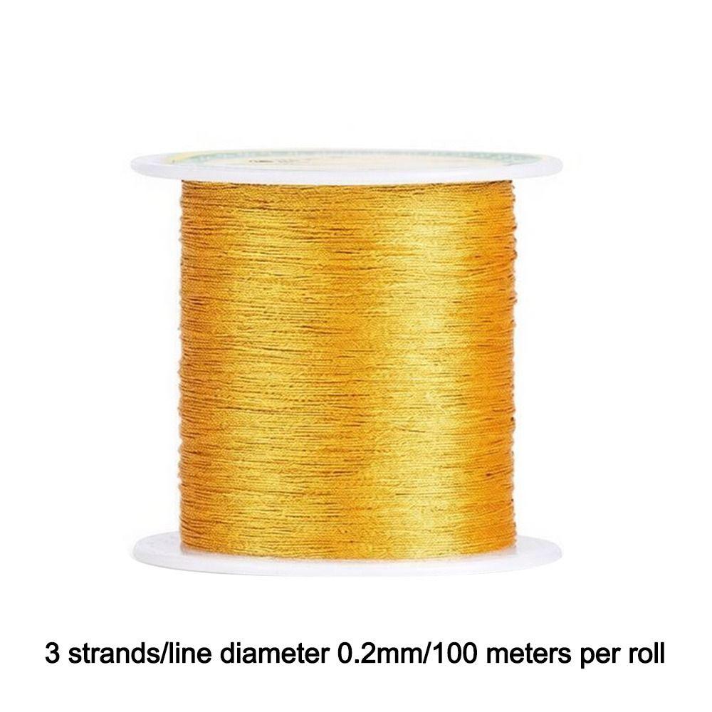 Rope Texture Braided String Gradient Color Woven String High Quality Macrame Cord Jewelry Making