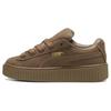 Fenty x Creeper Phatty Набор в земляных тонах - Totally Taupe Женские кроссовки Коричневый Золотой Тепло-Белый 399865-01