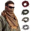 Fashion Shemagh Mens Square Outdoor Shawl Military Arab Tactical Desert Army Shemagh KeffIyeh Arafat Scarf Fashion