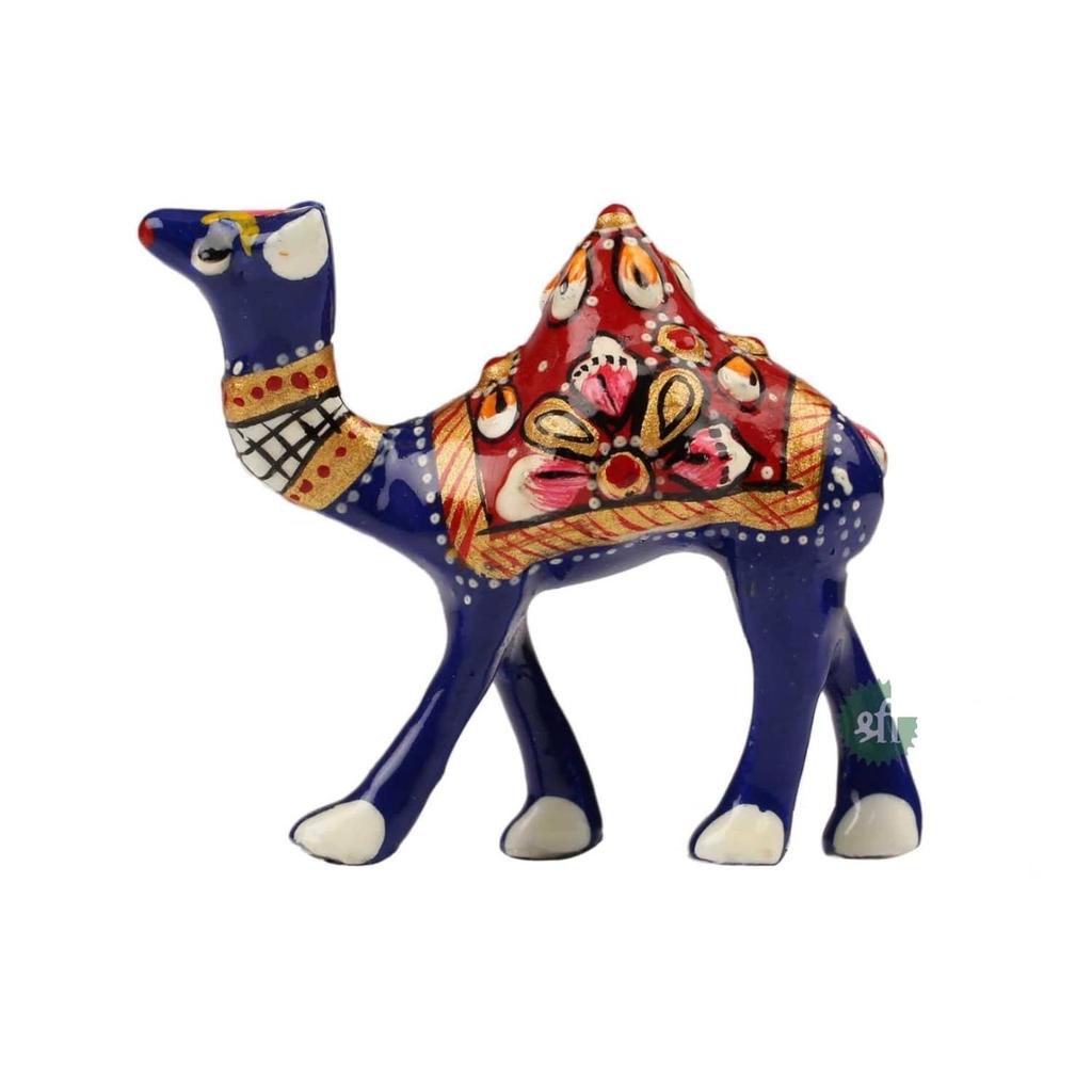 Металлический Минакари Ручной Работы Декоративная Фигурка Верблюда для Домашнего Декора и в качестве Подарка (Набор из 2)