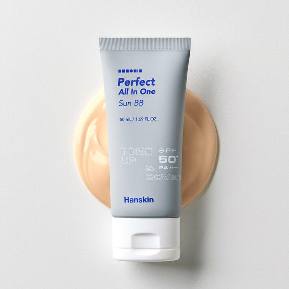 Hanskin Perfect All-in-One Sun BB Cream 50 мл BB Myeongga Hanskin Only for Men BB