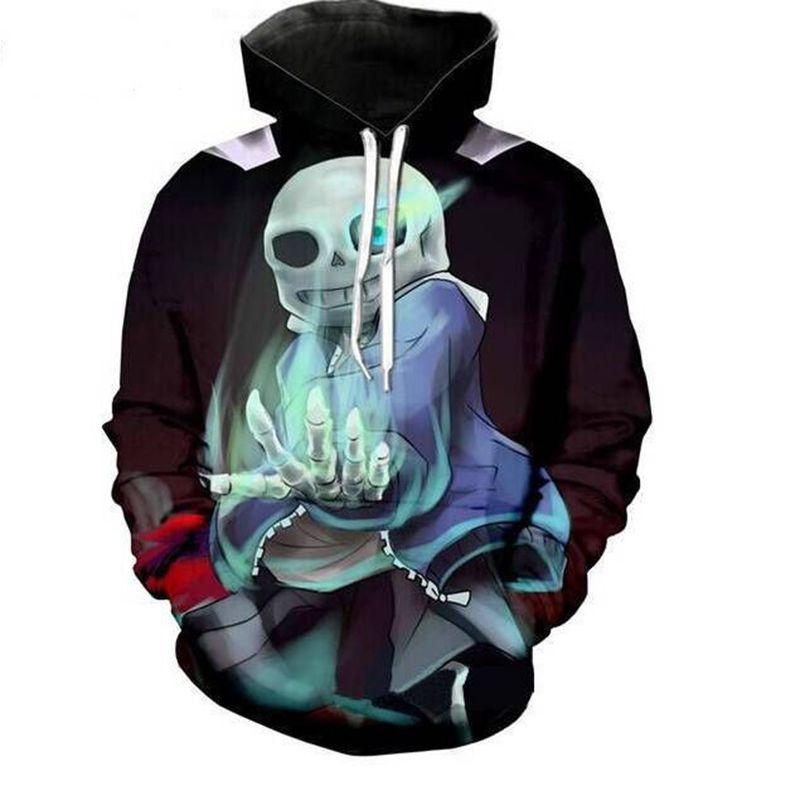 Cartoon Frisk Undertale 3d Print Hoodies Sweatshirt Pullover Jacket Sweatshirt