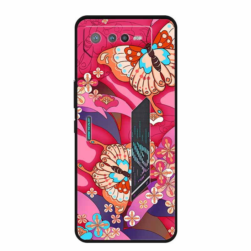 Чехол для Asus ROG Phone 6 Роскошный Силиконовый ТПУ Мягкий Чехол для Телефона для Asus ROG Phone 6 Pro Funda Rog6 Защитный Мультяшный Coque