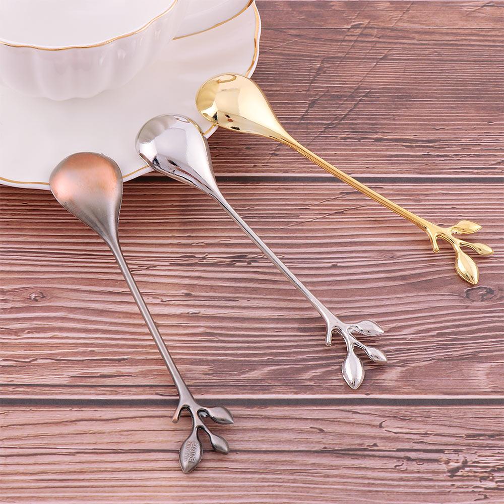 Royal Style for Snacks Kitchen Dining Bar Flatware Mini Dessert Spoon Cutlery Small Coffee Spoon