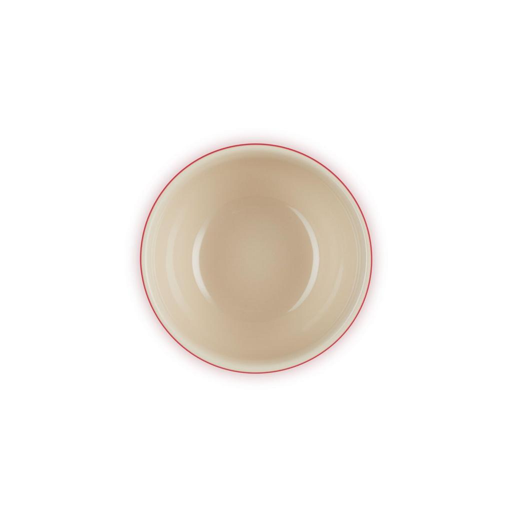 Le Creuset Рис Вишня Жар и Холод Микроволновая печь и Духовка Безопасная Японская Миска, Красный, Устойчивый, [Официальный Продукт]