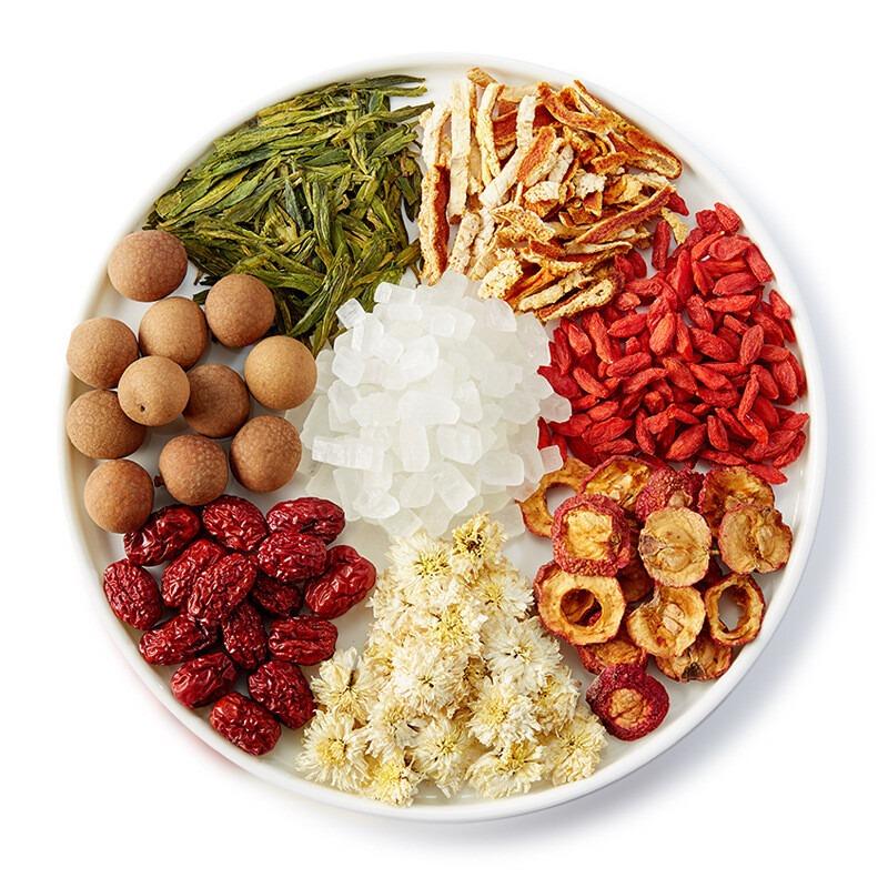 Ицзяннань Лунцзин Восемь Сокровищ Травяной Чай 120г