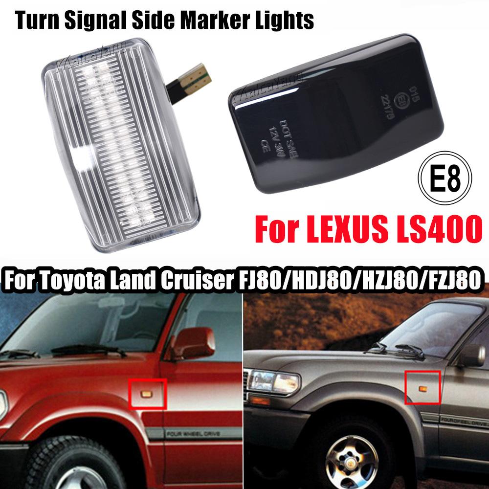 Для Lexus LS400 UCF20 Toyota Land Cruiser Prado Corolla Wagon Celica Carina Starlet MR2 Светодиодные указатели поворота Стрелка Поворотники