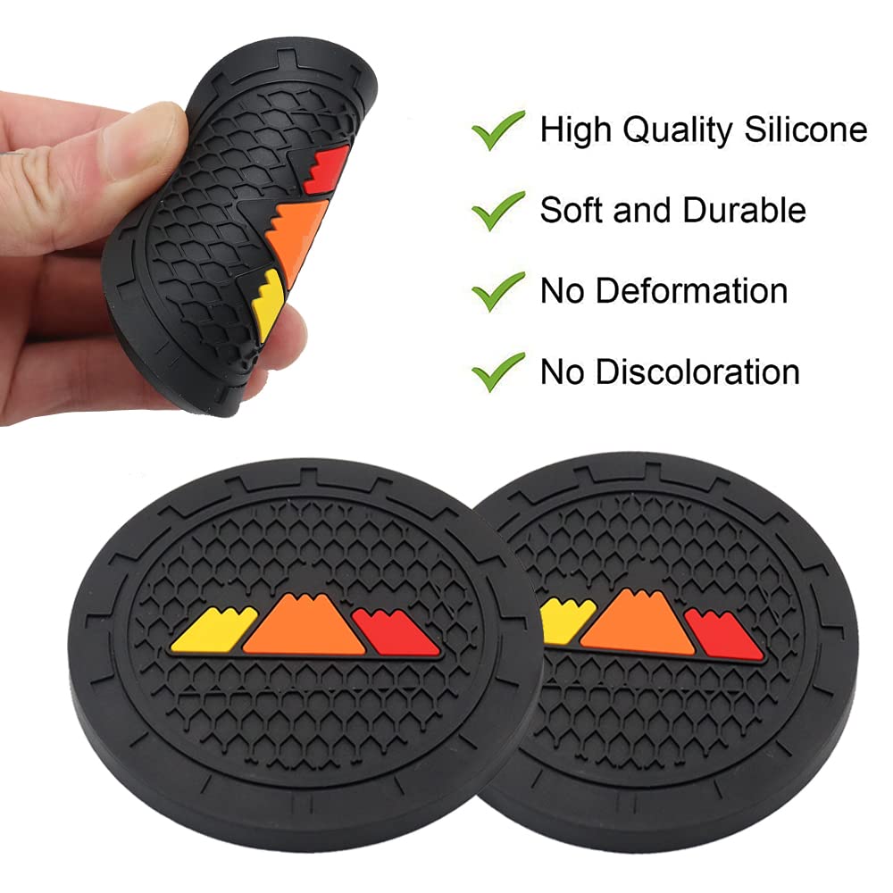 2 шт. Трехцветные Трехцветные Подставки под Стаканы для Автомобиля Автомобильные Аксессуары для Салона Грузовика для Tacoma TRD 4Runner Tundra Sequoia Rav4 Hig