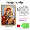 DIY 3D Pearl Diamond Painting Art Set Religious Madonna and Family Home Decor Art Set Wall Art