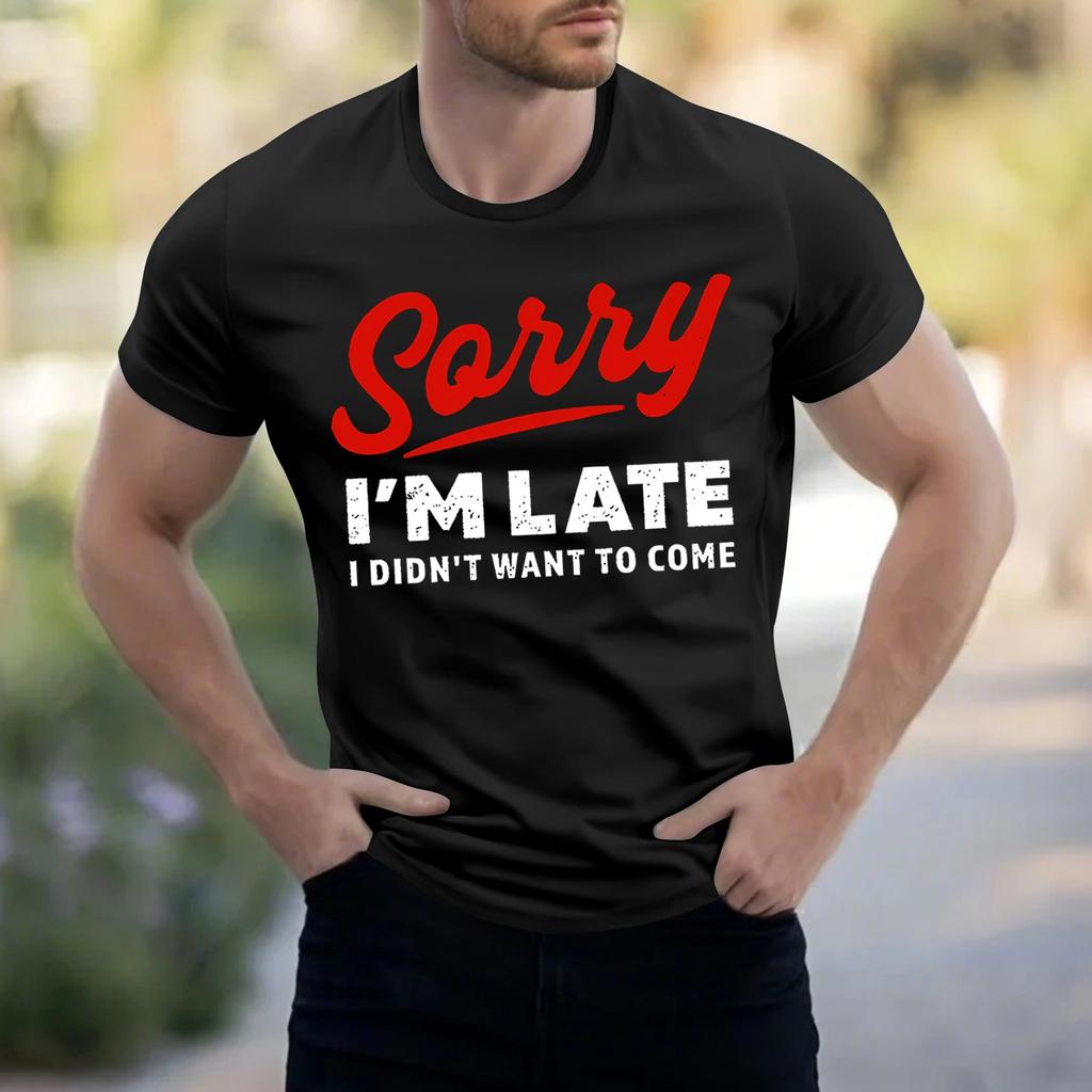 Мужская модная футболка уличная повседневная одежда с коротким рукавом