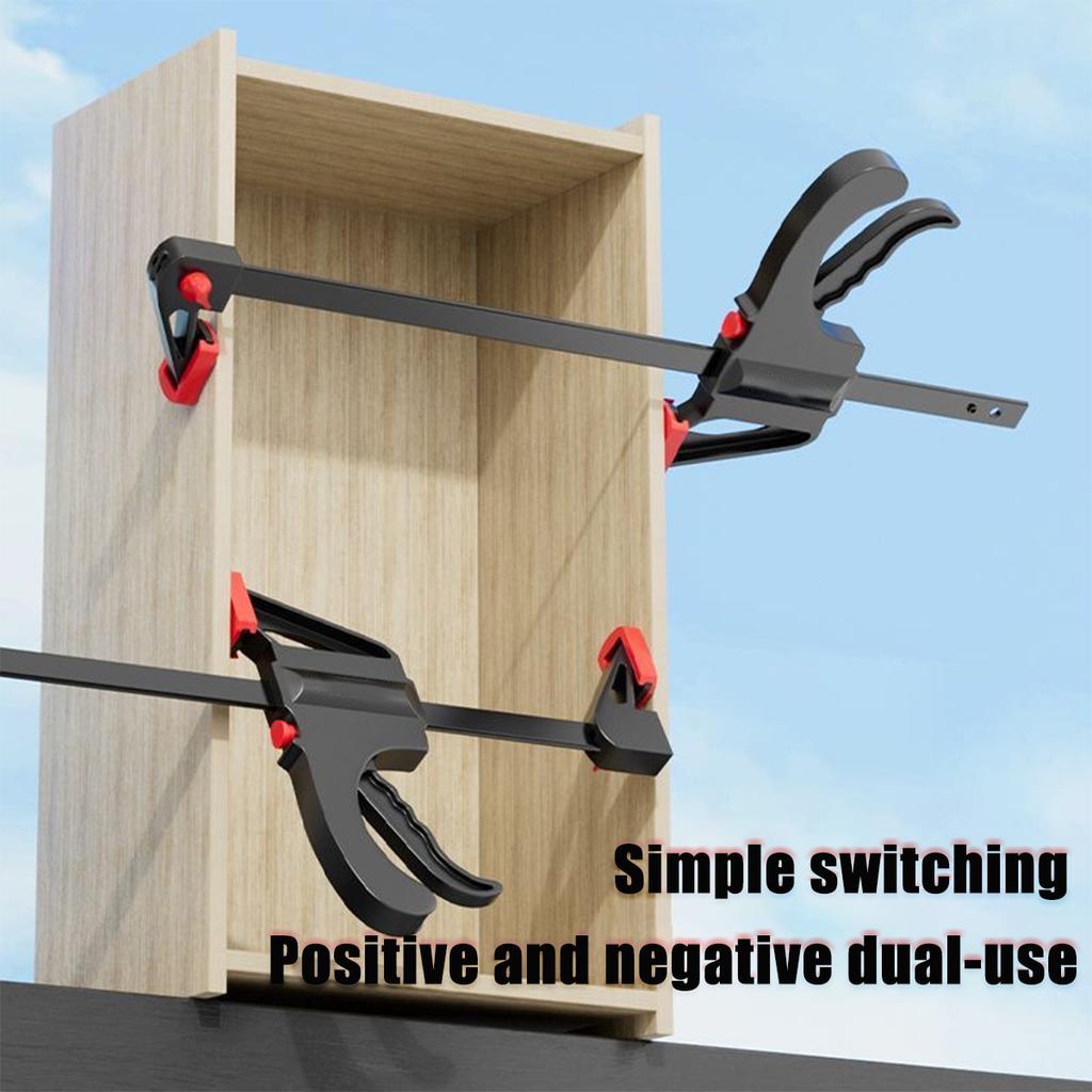 8 Inch Bar Clamps for Woodworking,1 Pack Quick Grip Clamps Trigger Clamp One Handed Ratchet Clamp,Small Bar Clamp for Craft