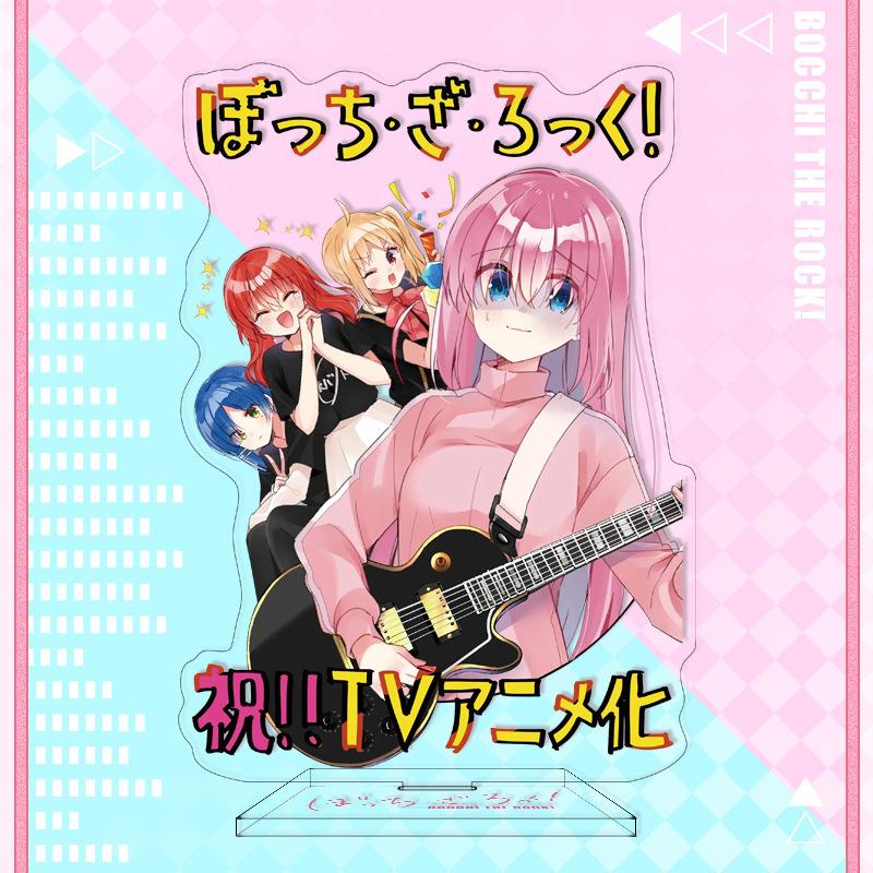 Подставка для модели аниме Bocchi The Rock Girls, Gotou Hitori Ijichi Nijika Yamada Ryo Kita Ikuyo, держатель для стенда
