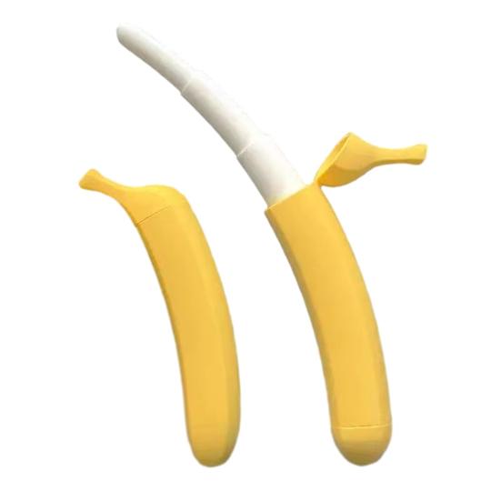 1/2/3Pcs Retractable Banana Longsword Toy 3D Printed Plastic Banana Wand Extendable Banana Stick Men Women Role-Playing Prop Toy