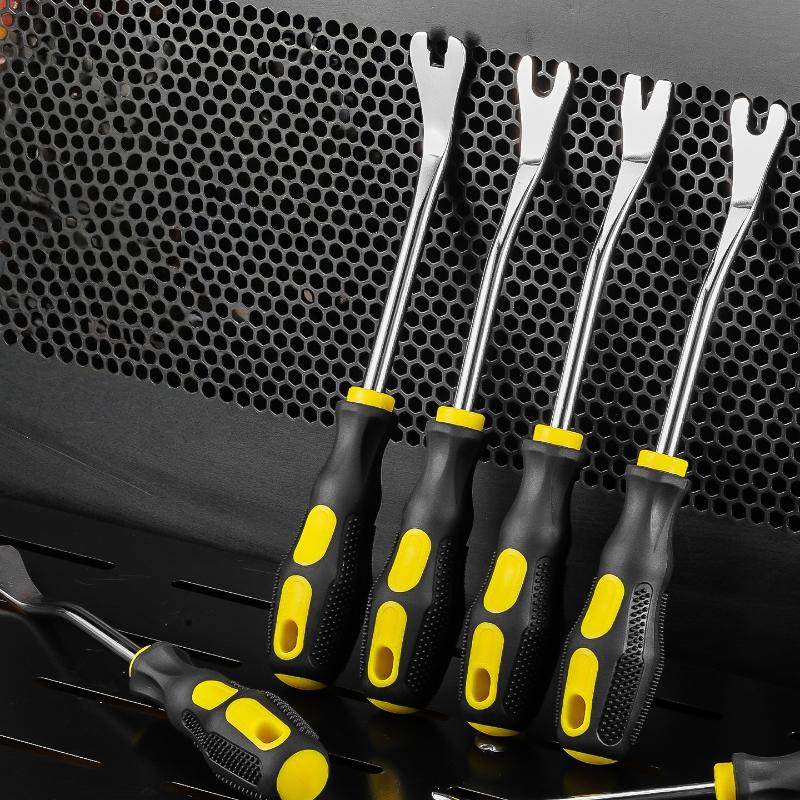 1Pcs Nail Driver Pry Tools Uv Type Screwdrivers Nail Puller Nail Remover For Home Repair Accessories Workshop Hand Manual Tool