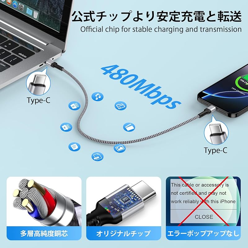 Ocbuo Type C Cable Short Usb Cable Type C-usb-c 30W Fast Charging Short 30cm Genuine Convenient To Carry Usb Pd Iphone15 iPhone16e Typesee Type C for