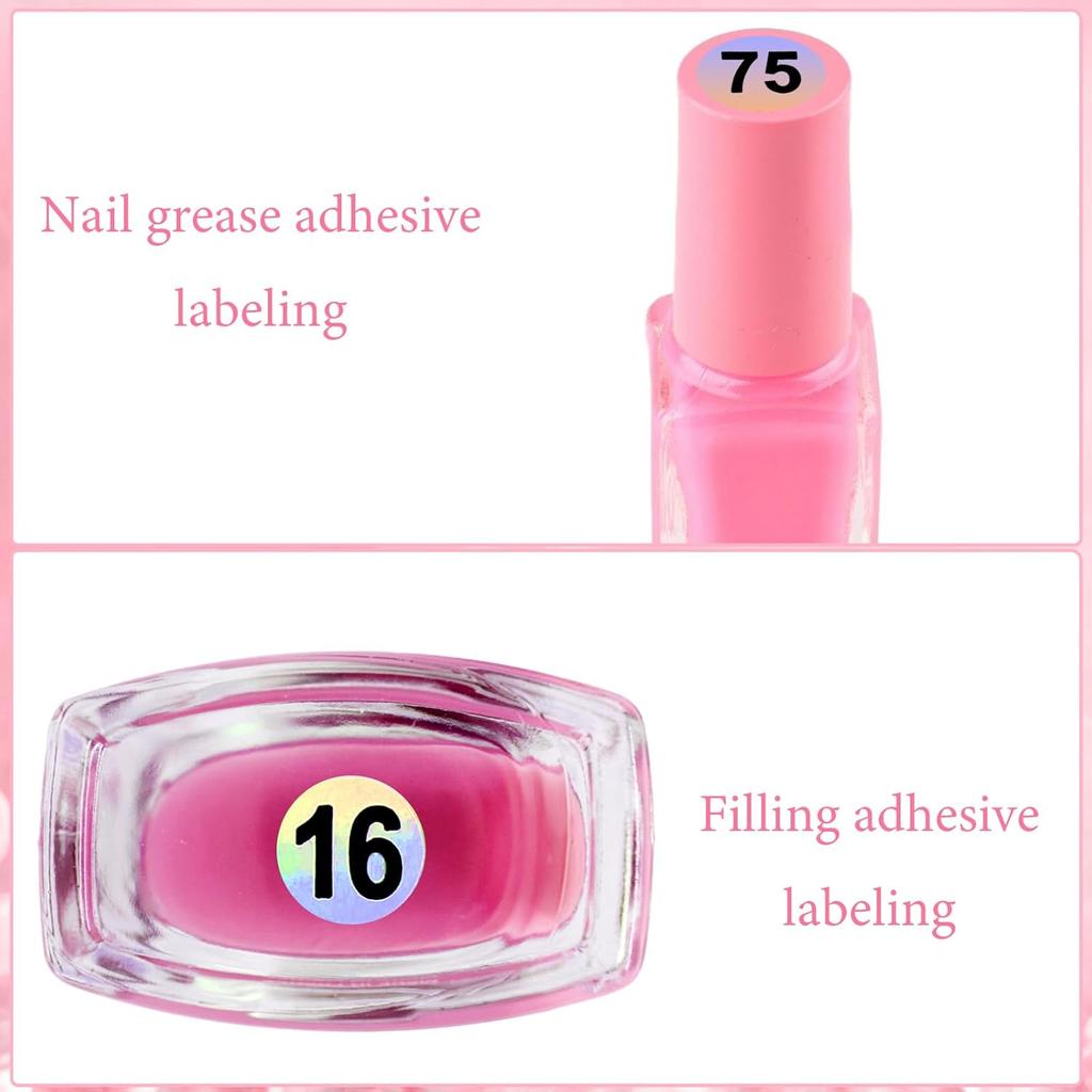 16 листов круглых прозрачных наклеек с цифрами от 1 до 200 - Блестящие самоклеящиеся этикетки для организации хранения B и коробок