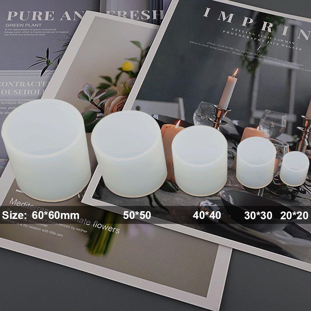 Succulents Jewelry Making Molds Handmade Crystal Glue Cylinder Silicone Casting Mould Resin Mold
