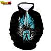 Sweatshirt Kids Hoodie 3D Print Boys Girls Cartoon Sudadera Tops Super Saiyan Clothes