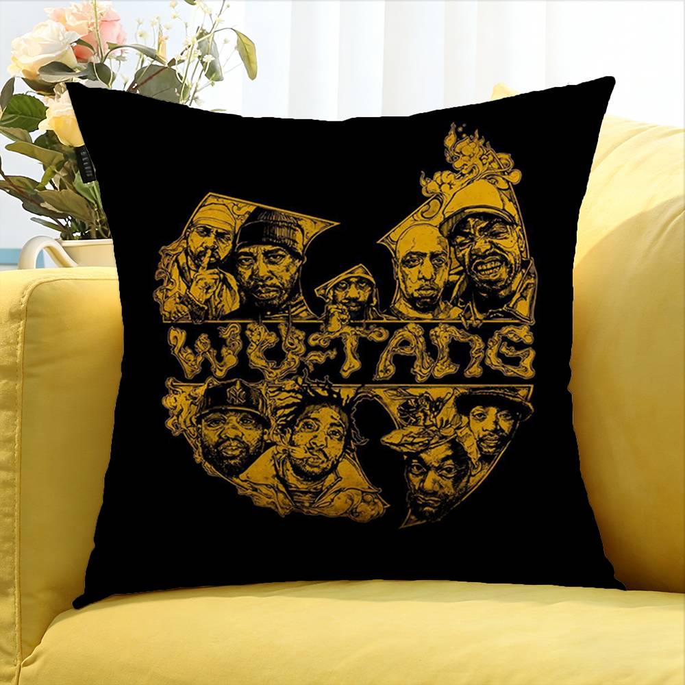 Wu-Tang Wu T-Tang C-Clan Ultra Various Sizes Square Pillow Case For Car Home Bedchamber Decor