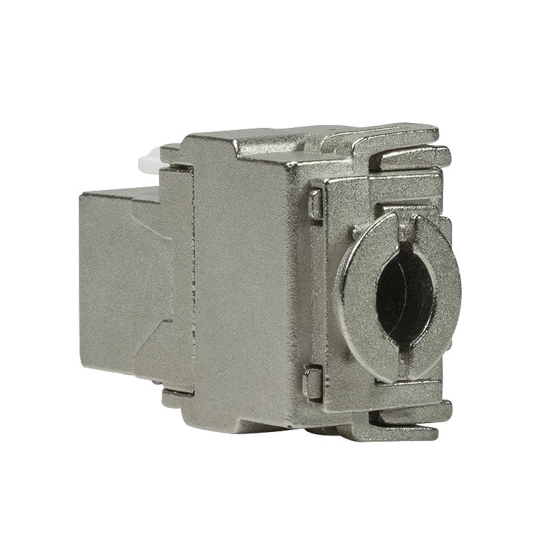 Keystone Jack Cat 6A STP, Toolless, 22-24 AWG, 17.2 mm, Logilink