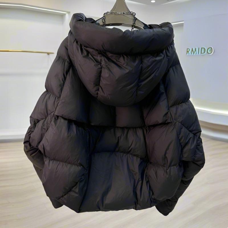 Новая осенне-зимняя простая короткая хлопковая одежда женская модная свободная утолщенная теплая куртка тренд