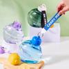 Креативная милая форма Спортивная бутылка для воды с трубочкой для студентов Фитнес Альпинизм Ручка Пластиковый стакан