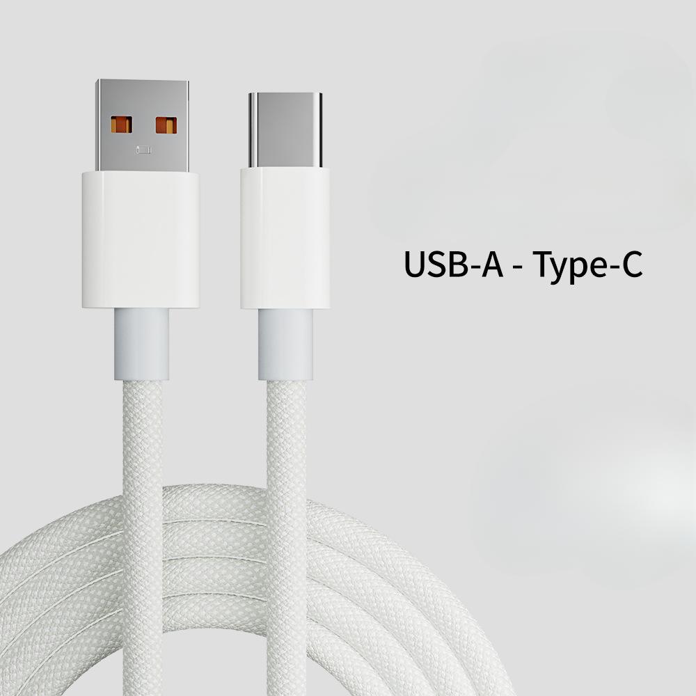 60W 6A USB Type C To Type C Cable Data Line For Iphone 15 Xiaomi Poco Fast Charging USB C Cable Type C Data Charge Cord Wire 20V