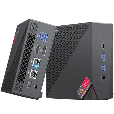 Игровой мини-ПК AMD Ryzen 7 5825U новая версия небольшой игровой Max DDR4 8C16T мини-ПК 32 ГБ 512 ГБ мини-ПК 4K 3 экрана одновременный вывод небольшой ПК тихий