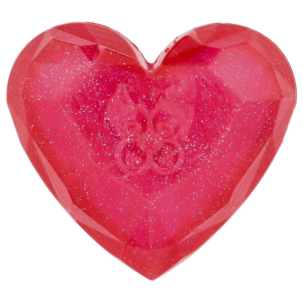 Spunky Pup Squeaky Gem, Heart, 1