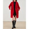 Women's Mid-Length Wool Blend Coat S51015N1