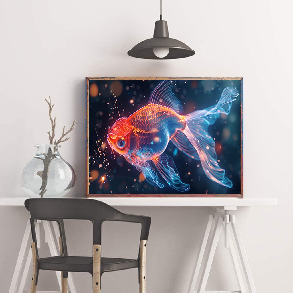 DIY алмазная живопись жир кои карп набор для вышивки крестом мозаика искусство алмазная живопись полный круг/квадратный алмаз украшение дома