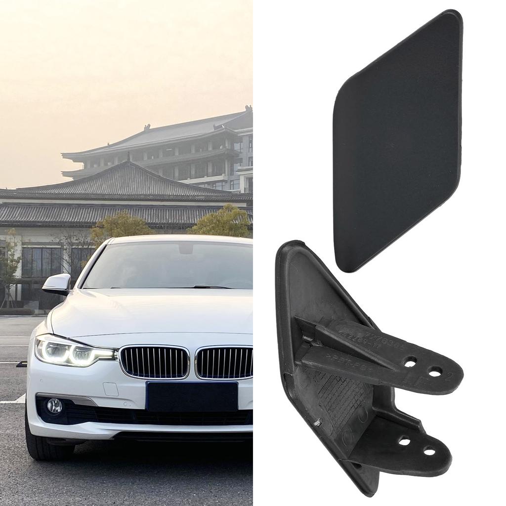 Front Washer Covers 51117293032 Accessories Assembly Cap 51117293031 Headlight Pratical Washer Nozzle 2pcs/Set