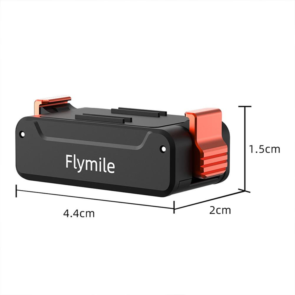 Для DJI ACTION 4/5 Pro Магнитная Быстросъемная Основа Противоскользящая 1/4 Складной Адаптер Металлическая Основа Износостойкие Расширяемые Аксессуары