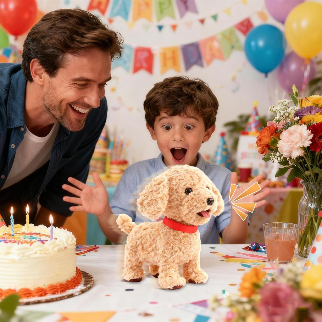 1pcs Electronic Robot Dog Realistic Dog Toy Touch Sensing Ai Robot Dog Interactive Robot Puppy Cute Dog For Kids girl Gifts