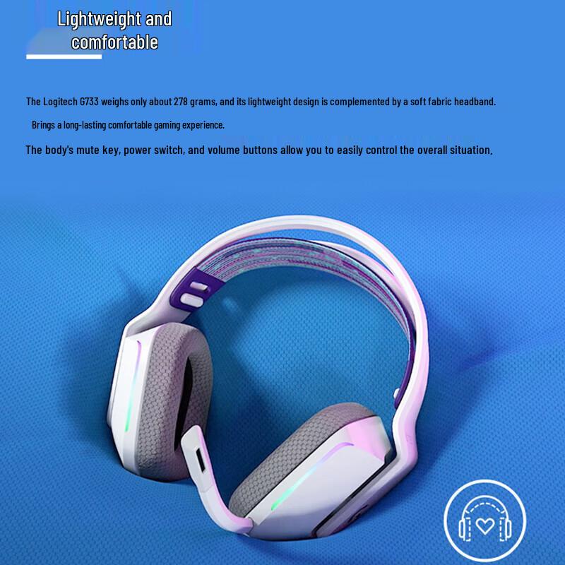 Logitech G733 Wireless Gaming Headset