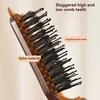 Amber Portable Travel Hair Brush, Soft Bristles for All Hair Types, Lightweight ABS Handle, Essential for Home Travel Handbag