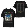 2025 Classic Coldplay Band T Shirt British Rock Music Men and Women Casual T-Shirt Short Sleeve Tee Cotton Tops Summer Clothing