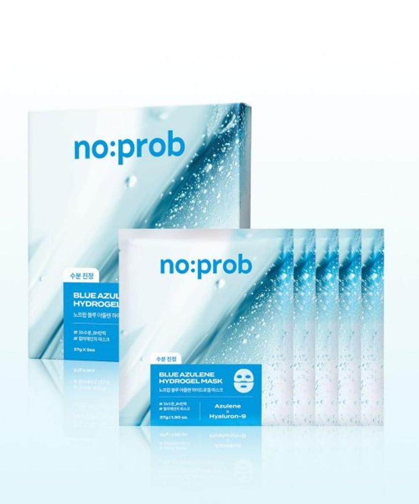 Гидрогелевая маска Noprop Blue Azulene 5 шт.