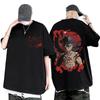 Anime Black Clover Tshirt Manga Asta Graphic T-shirt Unisex Vintage Harajuku T Shirt Unisex Y2k Short Sleeve Unisex Hip Hop Streetwear