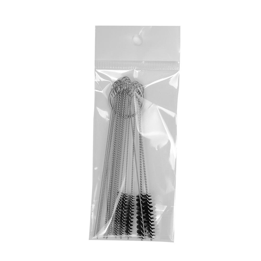 Набор из 15 щеток для чистки карбюратора с очистителями форсунок распылителя - иглы из нержавеющей стали и нейлоновые щетки