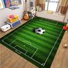 Football Pictures Rug Cartoon Football Living Room Decoration S Bed Non-slip Carpet Home Entrance Door Mat Kids