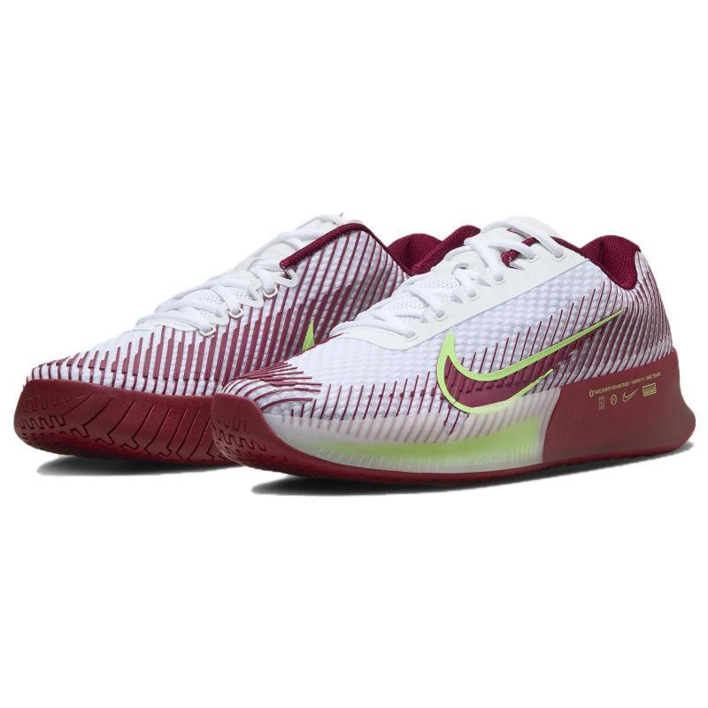 Nike Кроссовки Court Air Zoom Vapor 11 Hc Белый Командный Красный Лаймовый Взрыв DR6966-104