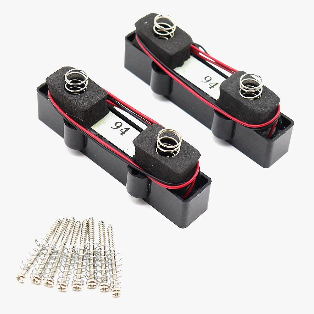 4 String Electric Jazz Bass Humbucker Pickups Bottom With Spring 91Mm94Mm