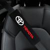 2pcs Car interior stickers Seat Belt Cotton Safety Belt Shoulder Cover  for Toyota Corolla Camry Rav4 Yaris Hilux Prius Auris