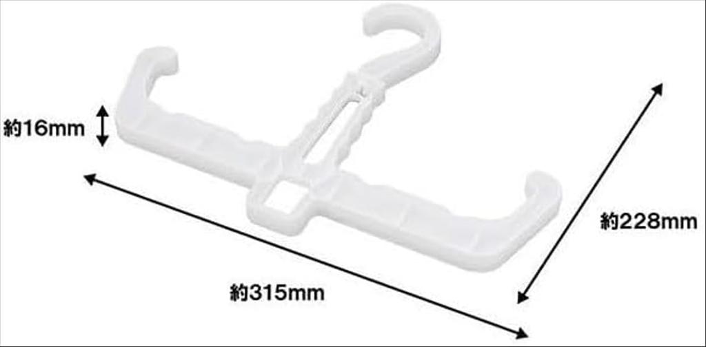 Backpack Schoolbag for Randoseru Small Hooks of Hanger, Hanger, (Schoolbags), Belts, Ties, Items, Etc., Storage, Organization, Tidying, (Set 2)