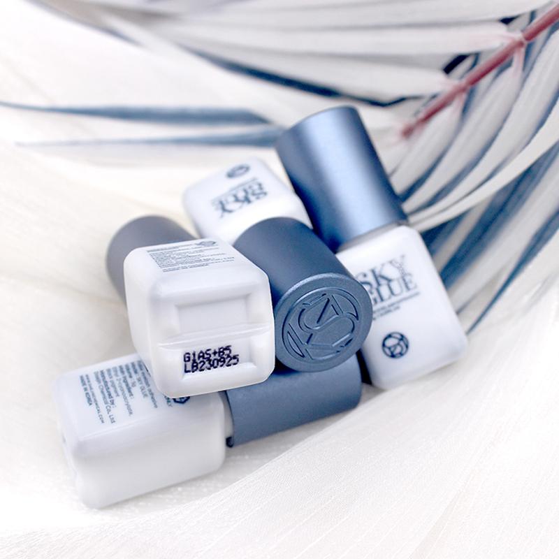 Клей SKY S+, синий колпачок для наращивания ресниц, черный клей, сильный клей, быстросохнущие инструменты для макияжа, товары для салона красоты