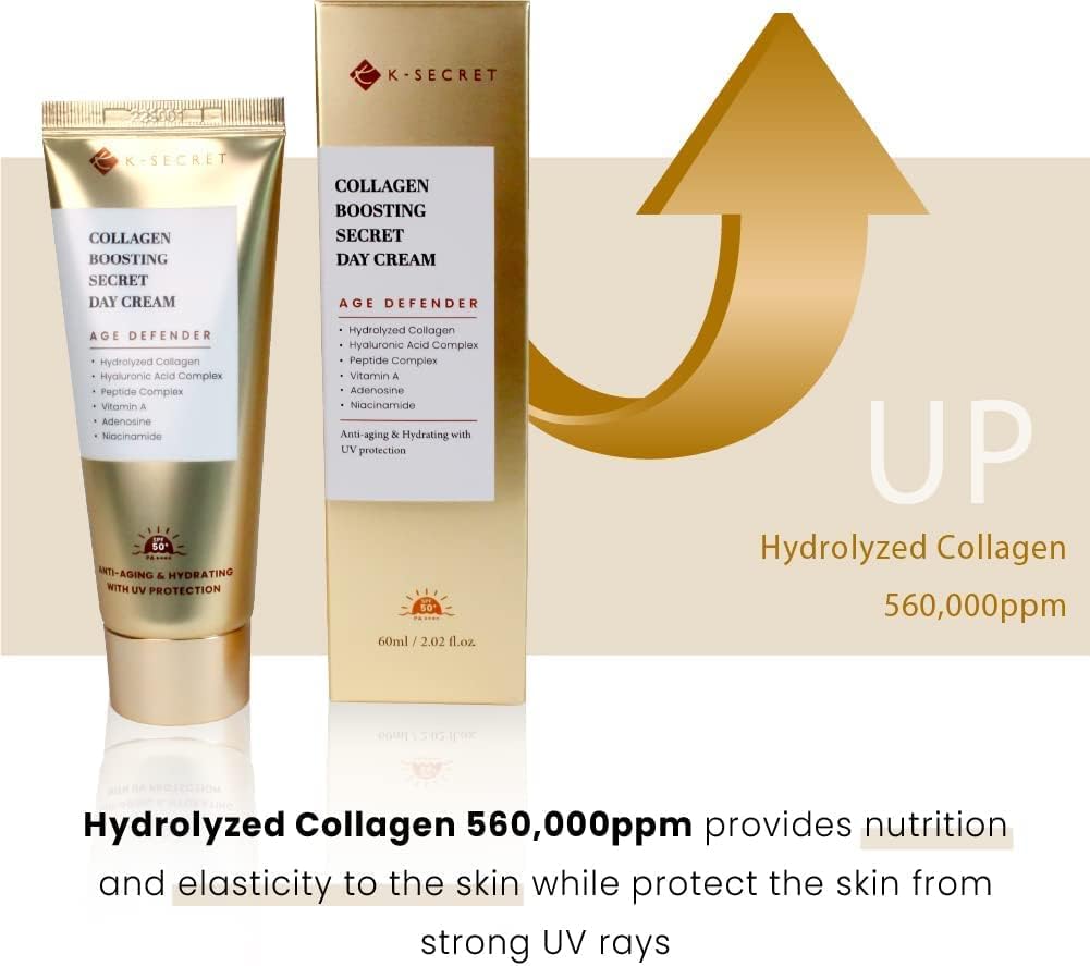 K-SECRET Солнцезащитный лосьон Collagen Boosting Secret SPF50+ PA++++ 60 мл