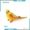 Simulation Bird Bird Parrot Model Cognition Parrot Cockatoo Desktop Static Decorative Ornament Toy