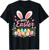 Happy Easter Bunny Spring Easter Egg Easter Women Girls Kids Gift Unisex T-Shirt