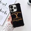 Y-Yellowstones TV Soft Phone Case For Xiaomi Redmi Note 14 15 Pro Plus 13 12 11S 11T 5G 10 9S 9 Plating Anti-Fall Fundas